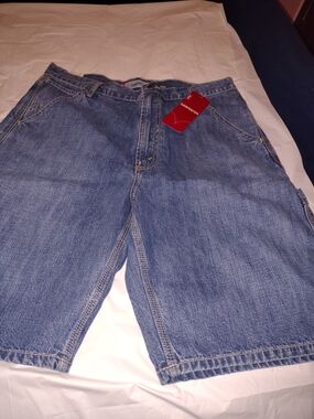 Levi's Blue Denim Carpenter-Style Men’s Shorts
